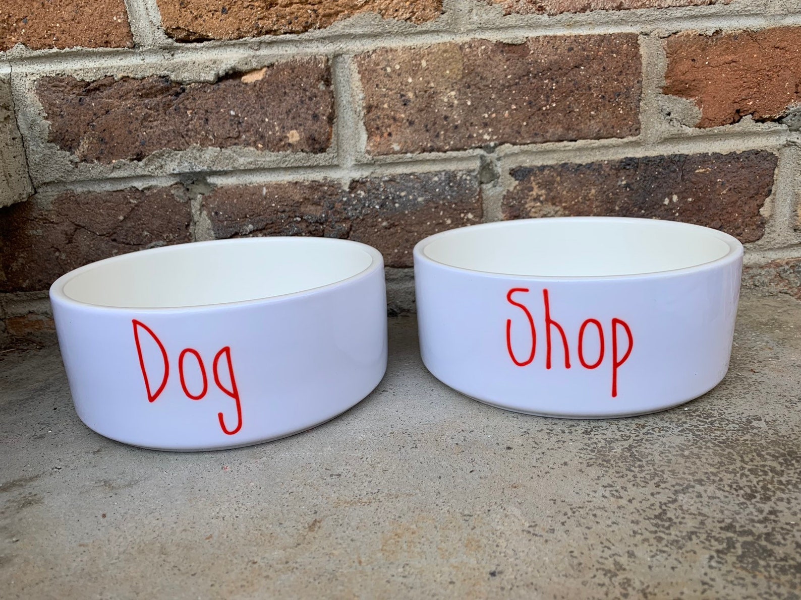 Large Pet Bowl. Personalized Pet Food Bowl. Customized Feeding Etsy