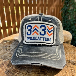 3 Up 3 Down Baseball Hat. Embroidered Distressed Baseball hat. Fun Team Hat. Mom Baseball Hat With Rag Patch. Game Day Hat. Baseball Mom