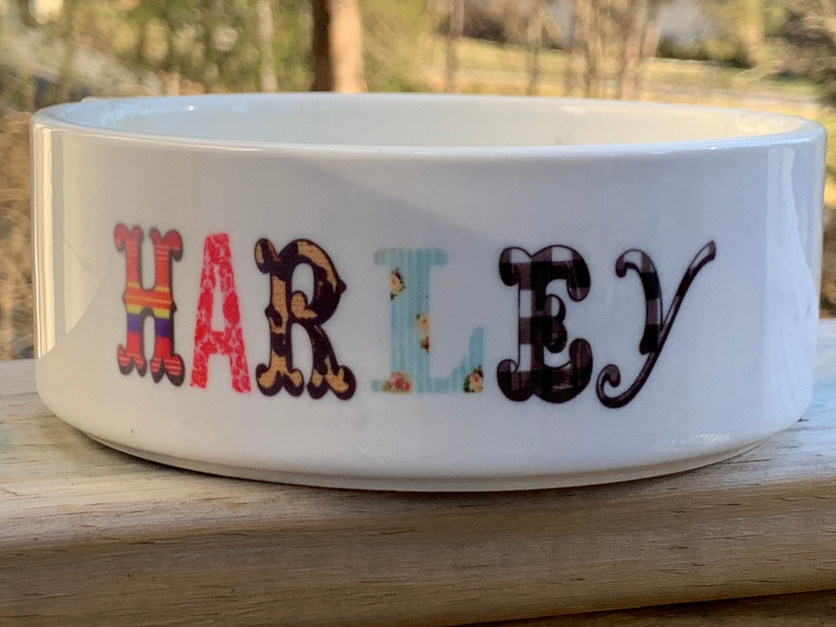 Pequeños cuencos para perros. Comida de cerámica y plato de | Etsy