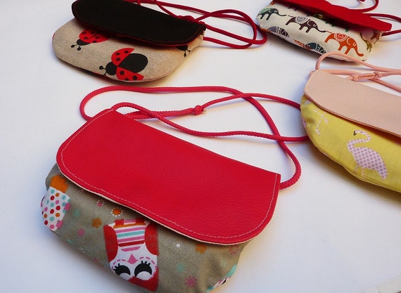 childs purse with shoulder strap