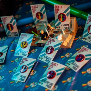 Star Wars Rebel Alliance Inspired Pride Pins! | Star Wars-Inspired Enamel Pin Merchandise to Celebrate Pride