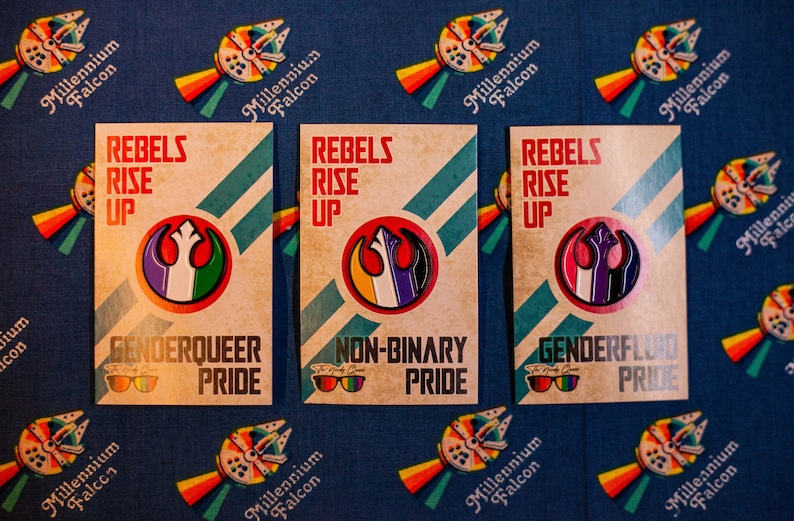 Star Wars Rebel Pride Pins image 6