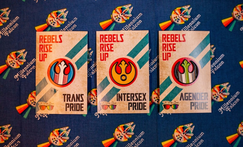 Star Wars Rebel Pride Pins image 5