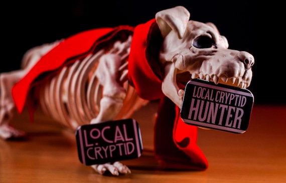 Local Cryptid and Local Cryptid Hunter Pin Badge Collection | Cryptid Themed Gift for Cryptid Lovers Badge - LAST STOCK