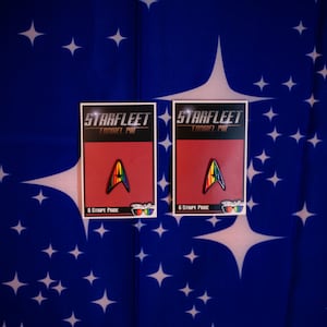 Starfleet Insignia Pride Flag Pins image 3