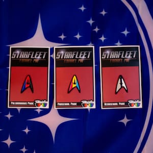 Starfleet Insignia Pride Flag Pins image 8