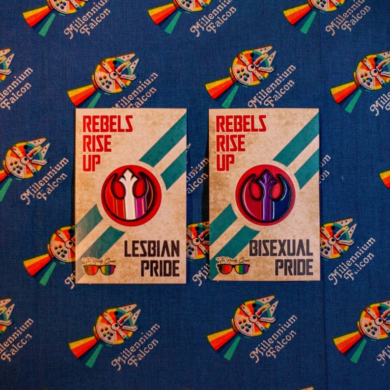 Star Wars Rebel Pride Pins image 4