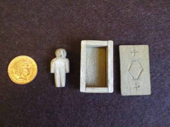 One Sixth Or Playscale Miniature Model Of A Votive Coffin Etsy
