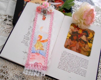 Marque-pages de Style Shabby chic : " Le Petit Prince "