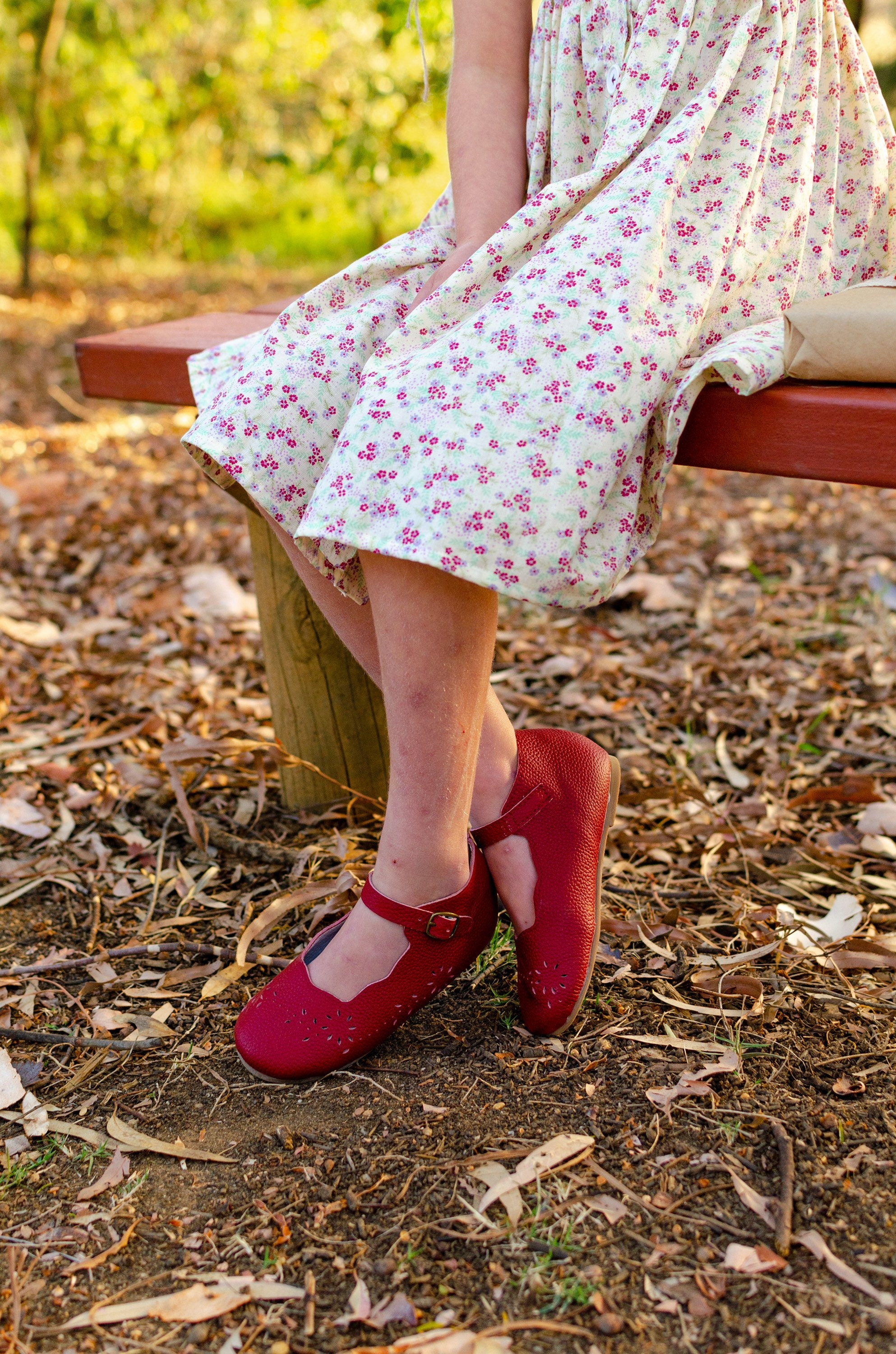 Red mary jane shoes little girl sale