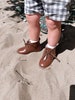 Toddler || Child || Youth || LOGAN vintage chestnut leather unisex boots - with FREE storage bag! 