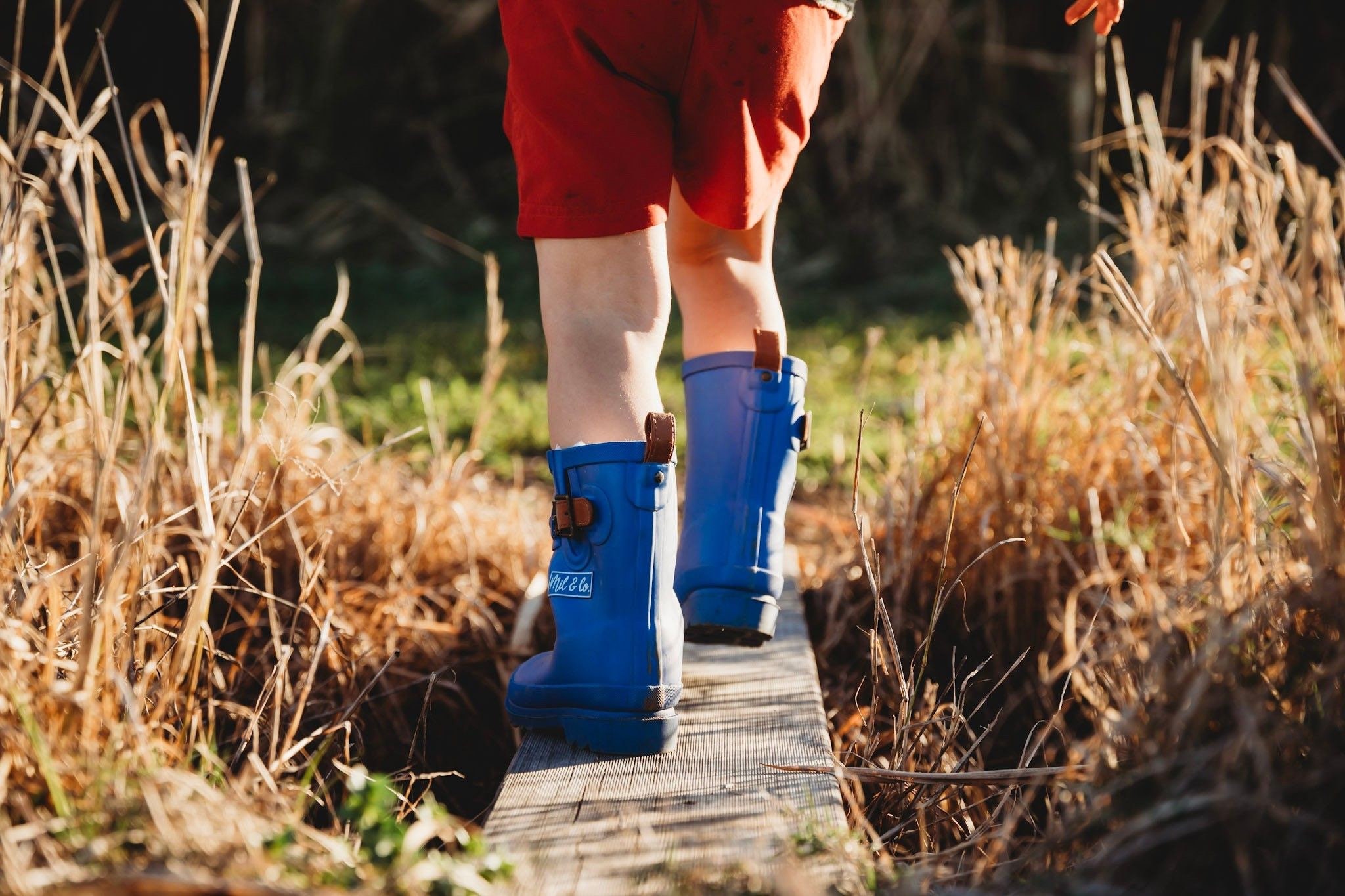 Navy Gumboots