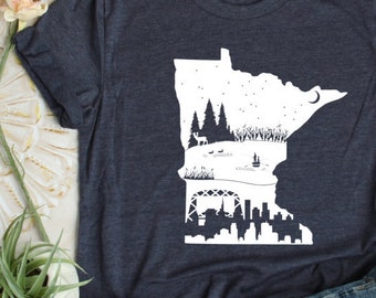 S-2X Minneapolis 612 Women/'s Long Sleeve T-shirt LS Minnesota MSP MPLS Twins