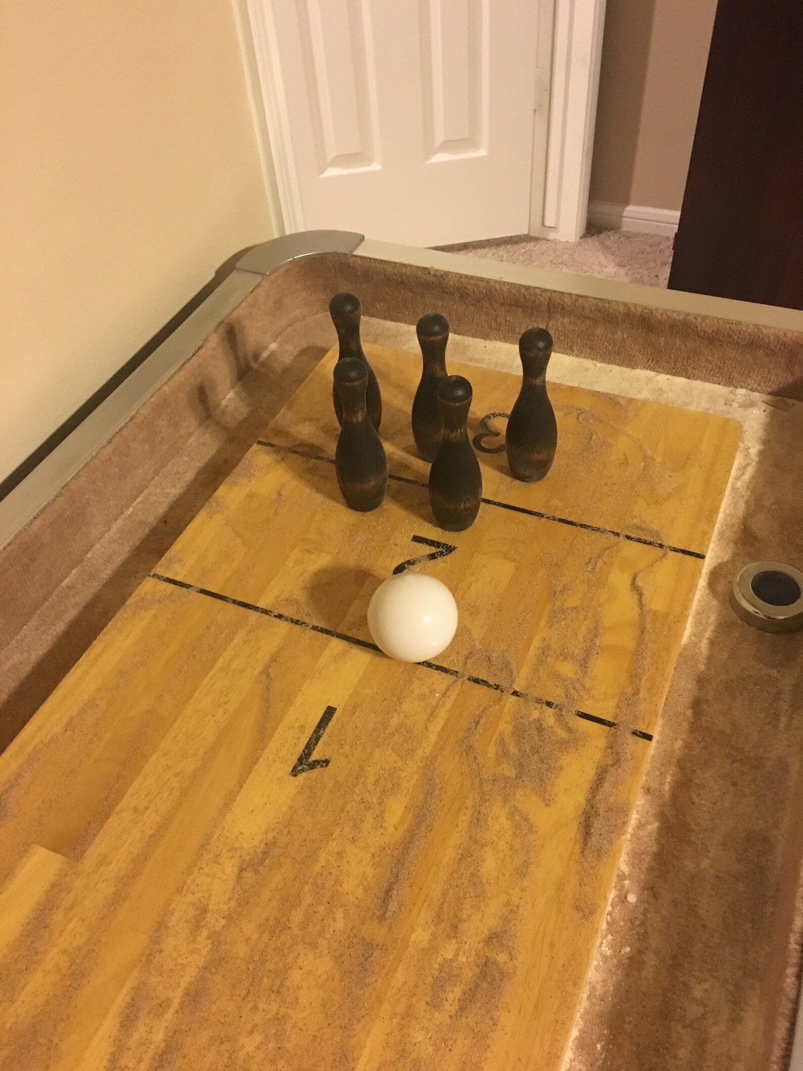 Shuffleboard Bowling Set Etsy