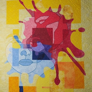PDF Art Quilt Pattern &quot;Ghost&quot;