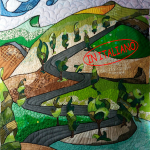 PDF Art Quilt Pattern &quot;Tuscany Landscape&quot;