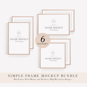 Frame Mockup Bundle, Mockup Frame, Poster Mockup, Digital Frame Mockup, Psd, Frame Mock Up, Wooden Frame Mockup, Movable Frames