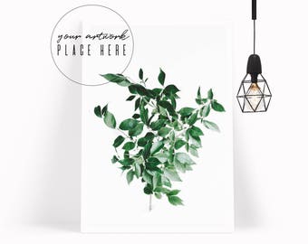 Styled Frame Mockup, Minimal Stock Photo, Styled Frame Mock Up, Styled Photography, Empty Frame, Stock Photography, Art Display