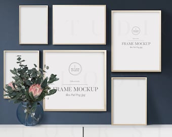 Gold Frame Mockup, Poster Mockup, Psd, Frame Mockup Bundle, Gallery Wall Mockup,Gold Frame Mock Up, Styled Frame Mockup