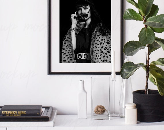 Frame Mockup Black Frame Mockup Digital Frame Product Mockup
