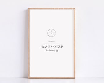 Frame Mockup, Minimalist Mockup, Poster Mockup, Wood Frame Mockup, Digital Frame, Mock Up