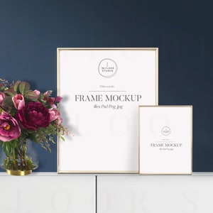 8x10 Frame mockup, Frame Mockup Bundle, Mockup Frame, Gold Frame Mockup, Gallery Wall Mockup, Frame Mockup Set, Modern Mockup, Psd Mockup