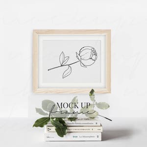 Minimal Mockup, Frame Mockup, Styled Photo, Wedding Mockup, Modern Frame Poster Mockup, Stock Photo Frame, Instant Download