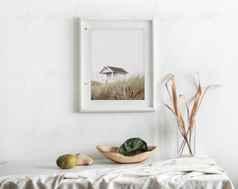 Frame Mockup, White Frame, Minimalist Mockup, Frame Mock Up, Styled Stock Photo, Poster Mockup, Interior Mockup, Digital Frame, Mockup,