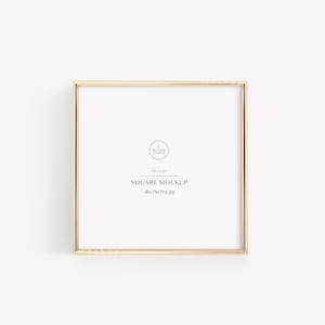 Gold Frame Mockup, Square Frame Mockup, Mockup Frame, Poster Mockup, Frame Mock Up, Digital Mockup, Mockups