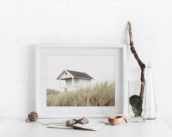 Frame Mock Up, White Frame Mockup, Horizontal Frame, Poster Mockup, Stock Photos, Minimalist Mockup, White Frame, Styled Stock, Frame Mockup
