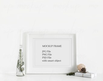 Download Christmas Frame Mockup Horizontal Frame Mockup White Frame Mockup Poster Mockup Digital Frame Mockup Frame Merry Christmas Mock Up Download Free Christmas Frame Mockup Horizontal Frame Mockup White Frame Mockup Poster