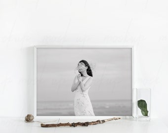 White Frame Mock Up, Minimalist Mockup, Frame Mockup, Stock Photos, White Frame, Mockup Frame, Poster Mockup, Digital Frame, Interior Mockup