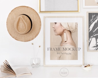 Frame Mockup, Poster Mockup, Gallery Wall Mockup, Frame Mock Up, Styled Frame Mockup, Mockup Frame for posters, Mockup Frame Set