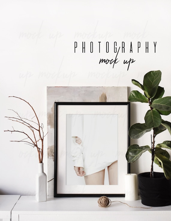 Black Frame Mockup, Stock Photography, Poster Mockup, Stock Photo, Minimalist Frame Mock Up, Scandinavian Frame, Frame Mockup, Stock Photos