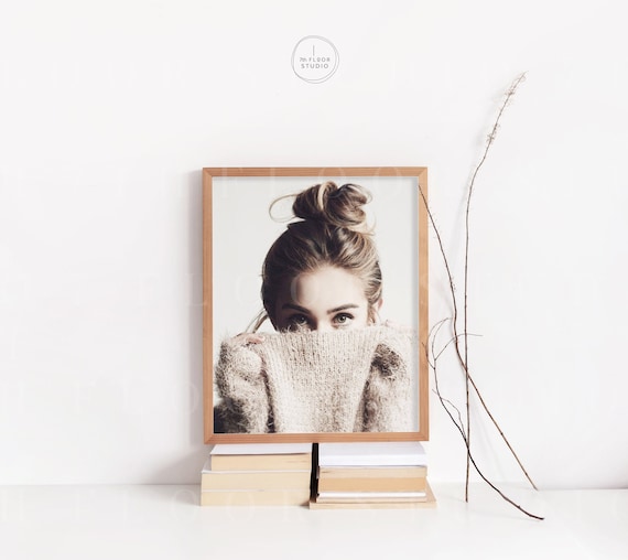 Poster Frame Mockup Mockup Frame Wooden Frame Mock Up Etsy