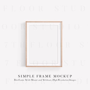 Mockup Frame, 8x10 Frame Mockup, Minimalist Frame Mockup, Picture Frame Mockup, Styled Stock Photo, Digital Mockup,8x10 Mockup image 6
