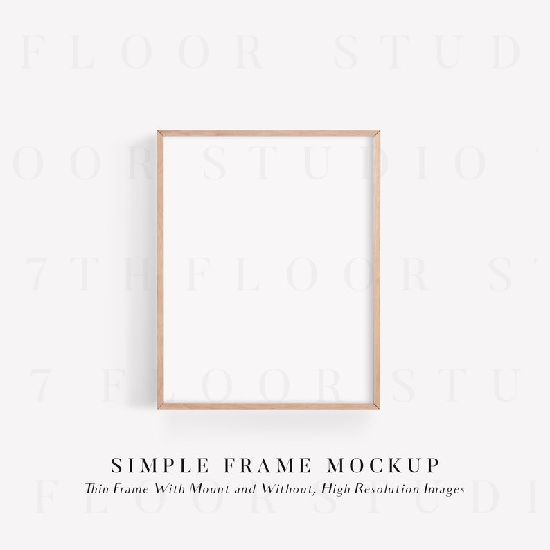 Mockup Frame, 8x10 Frame Mockup, Minimalist Frame Mockup, Picture Frame Mockup, Styled Stock Photo, Digital Mockup,8x10 Mockup image 3