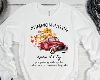 Pumpalapps-långärmad skjorta - Höstskjorta - Damskjorta