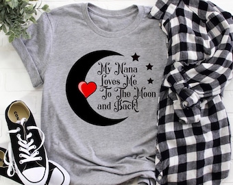 Loves Me To The Moon Etsy