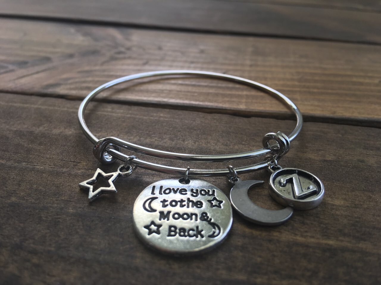 I love you to cheap the moon and back bracelet