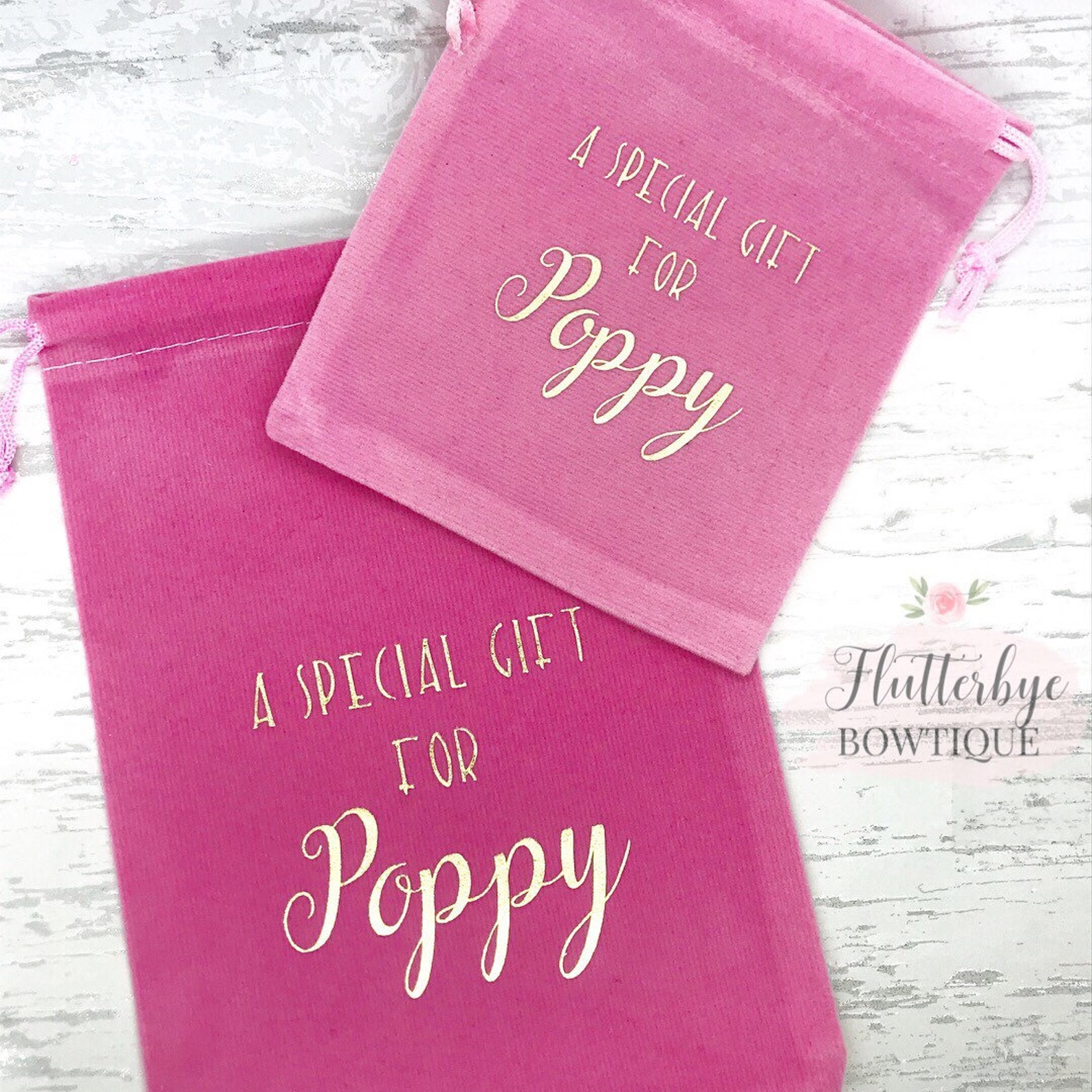 Personalised Gift Bag Custom Velvet Gift Bag Personalised Etsy UK