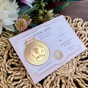 Tooth Fairy Medal, Girls and boys First tooth gift, lost tooth