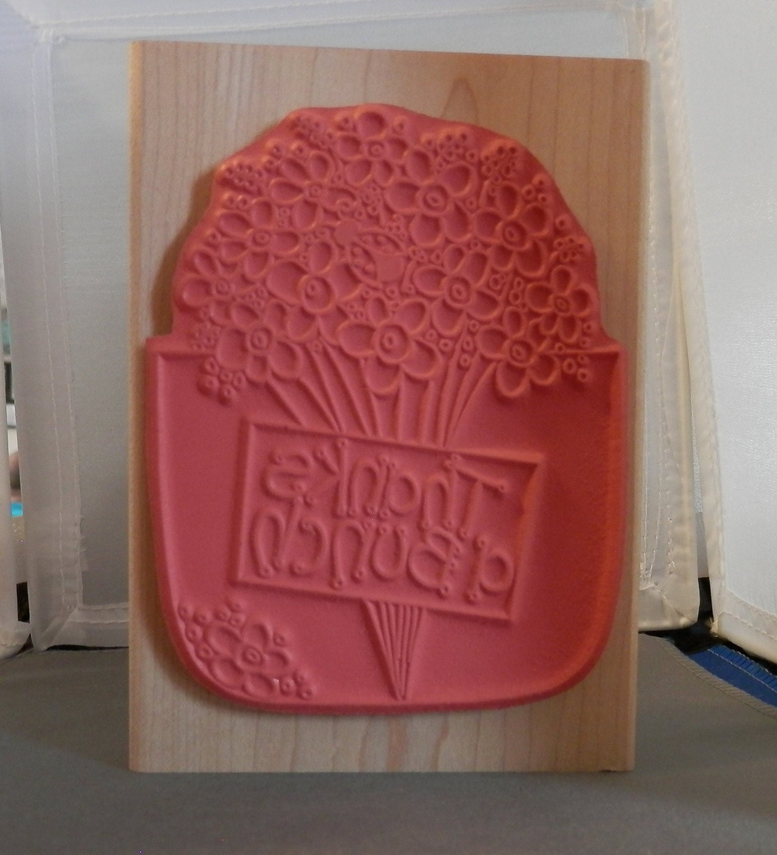 Thanks a Bunch Rubber Stamp - Etsy
