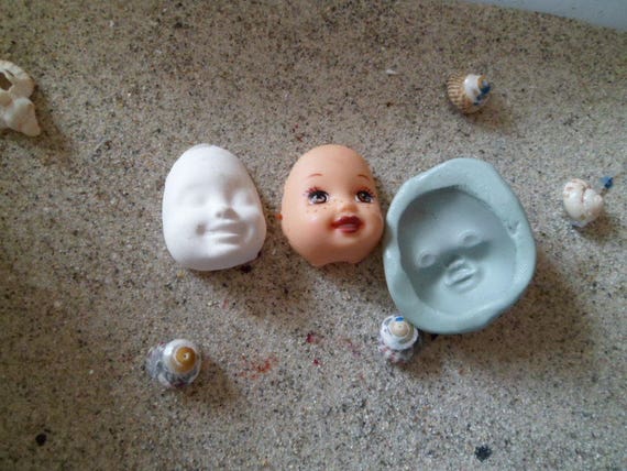 Silicone Bebe Face Mold For Fimo Wepam Etsy