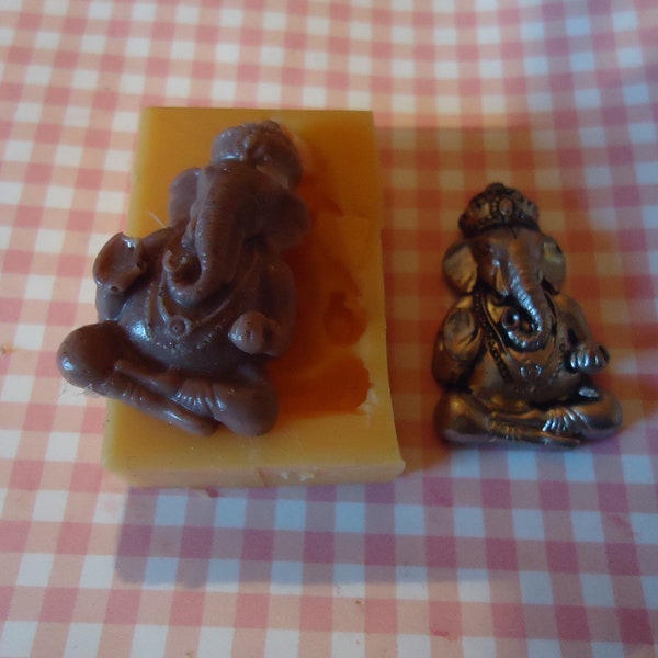 s silicone buddha ghanesh for plaster resin casting