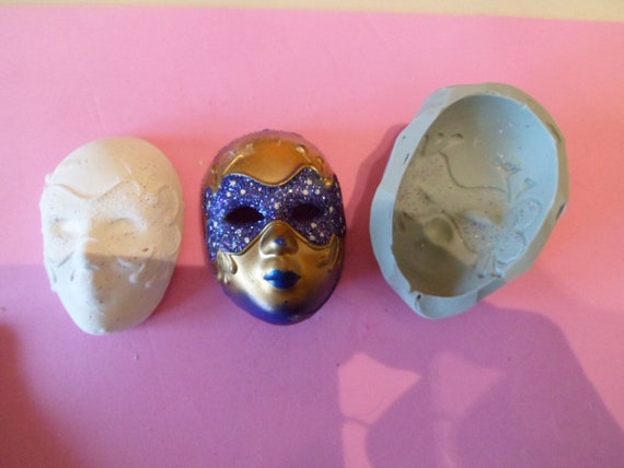 Silikonform Tasche In Maskenform Afrikanische Maske Flexible