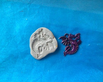 moule silicone dragon celtique pour fimo wepam