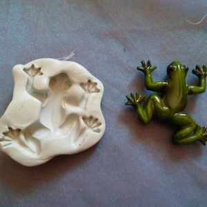 frog silicone mold for fimo wepam