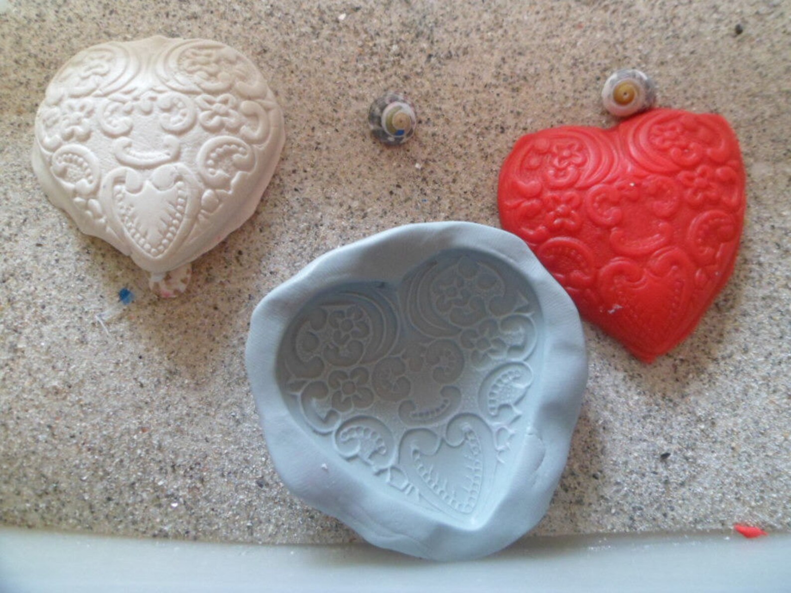 Silikon-Form mit Arabesken für fimo wepam Ton | Etsy