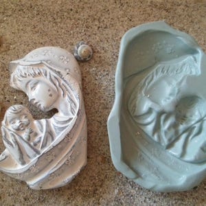 gm mother and child silicone mold for fimo wepam